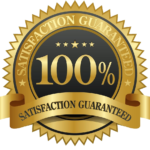 100%SatisfactionGuaranteeLogo 100% Money Back Guaranteed Happiness