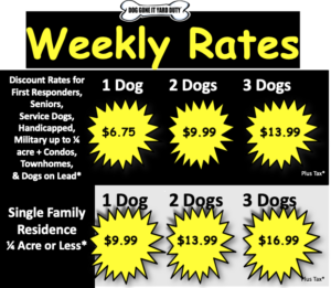 Weekly Rates 2019 Weekly Rates 2019